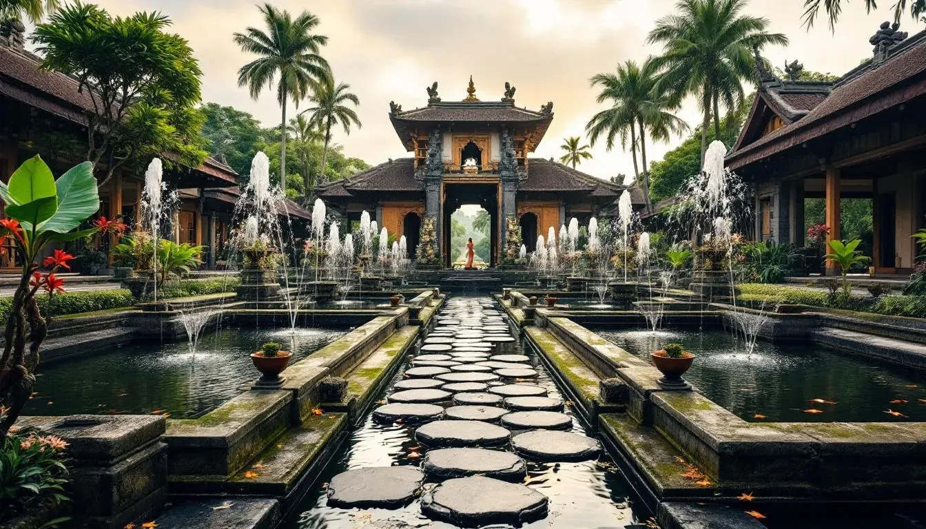 Tirta Gangga Water Palace - filming location in Indonesia
