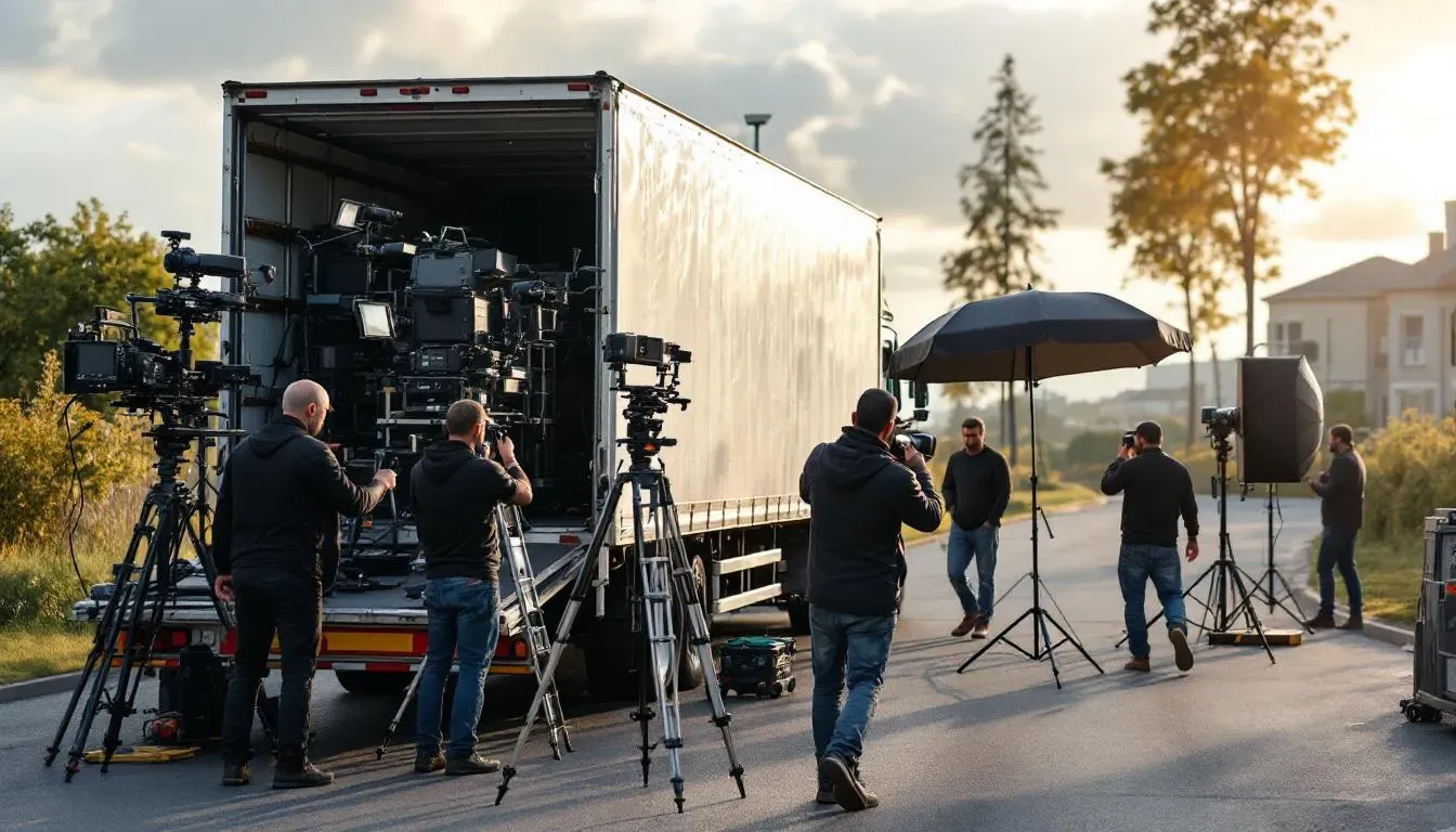 Equipment Truck Grip - filming location in Indonesia