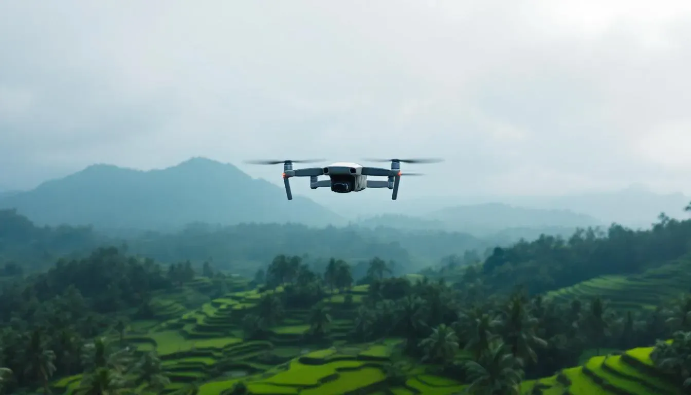 Drone Aerial Tropical - filming location in Indonesia