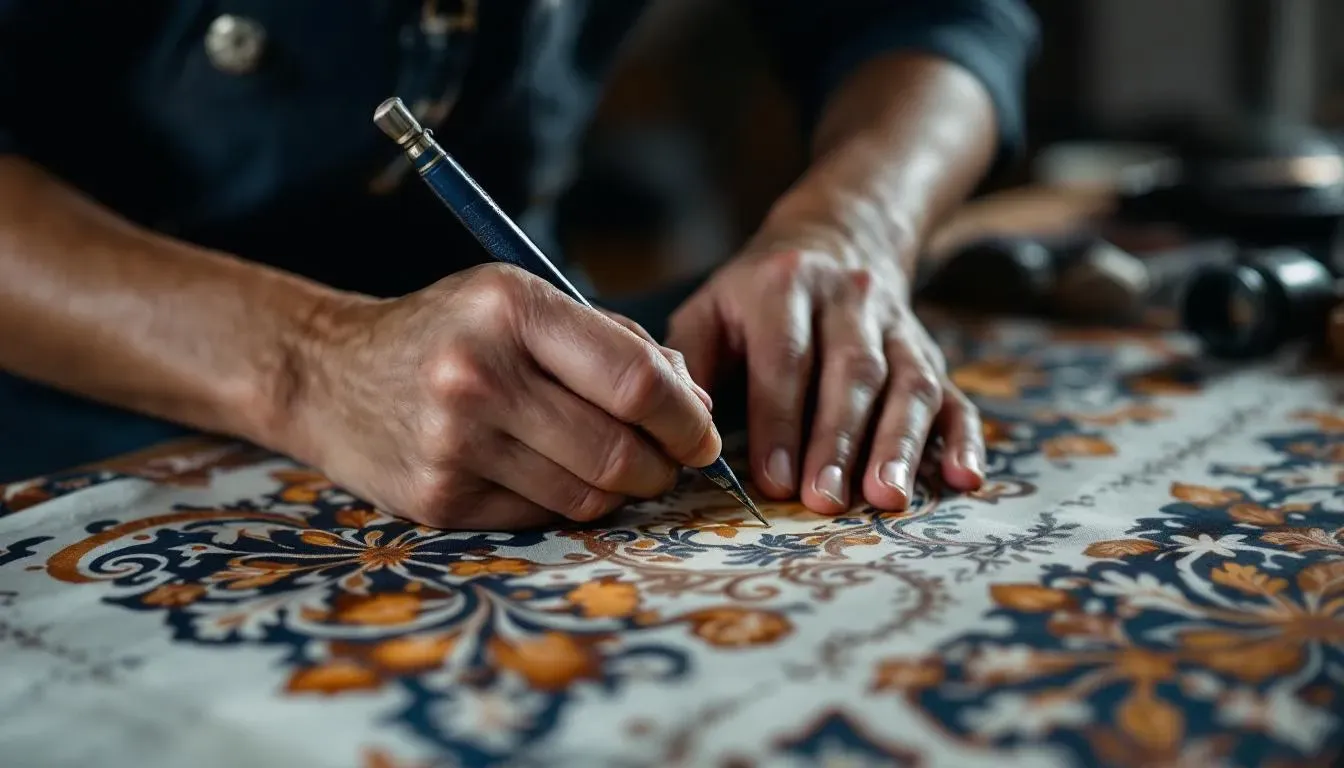 Yogyakarta Batik Workshop - filming location in Indonesia